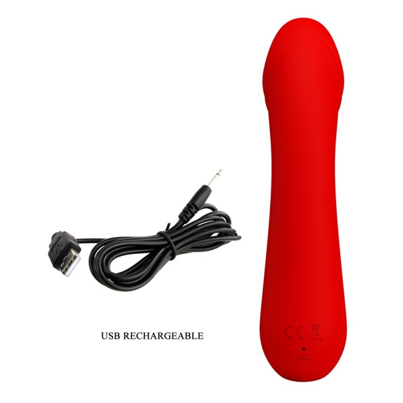 Pretty Love G-Spot Vibrator Pretty Love Cetus Red G-Spot