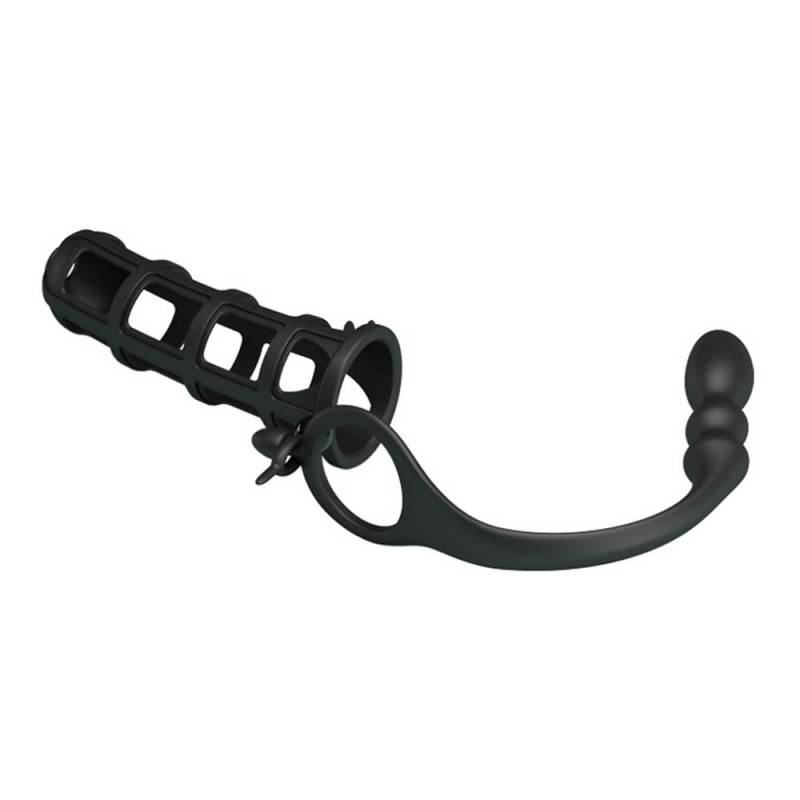 Προέκταση Πέους Με Σφήνα Pretty Love Hercules Penis Sheath Μαύρη Pretty Love Προέκταση Πέους Με Σφήνα Pretty Love Hercules Penis Sheath Μαύρη Διέγερση Προστάτη