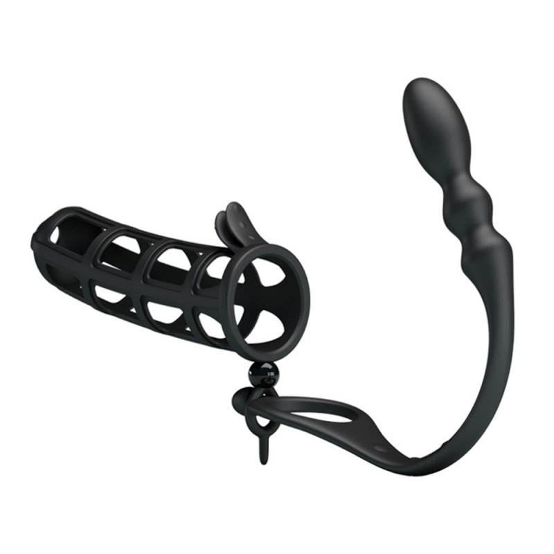 Προέκταση Πέους Με Σφήνα Pretty Love Hercules Penis Sheath Μαύρη Pretty Love Προέκταση Πέους Με Σφήνα Pretty Love Hercules Penis Sheath Μαύρη Διέγερση Προστάτη