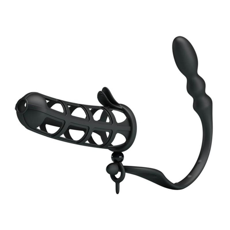 Προέκταση Πέους Με Σφήνα Pretty Love Hercules Penis Sheath Μαύρη Pretty Love Προέκταση Πέους Με Σφήνα Pretty Love Hercules Penis Sheath Μαύρη Διέγερση Προστάτη
