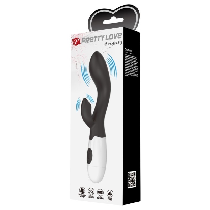 Pretty Love Rabbit Vibrator Pretty Love Brighty Black Rabbit