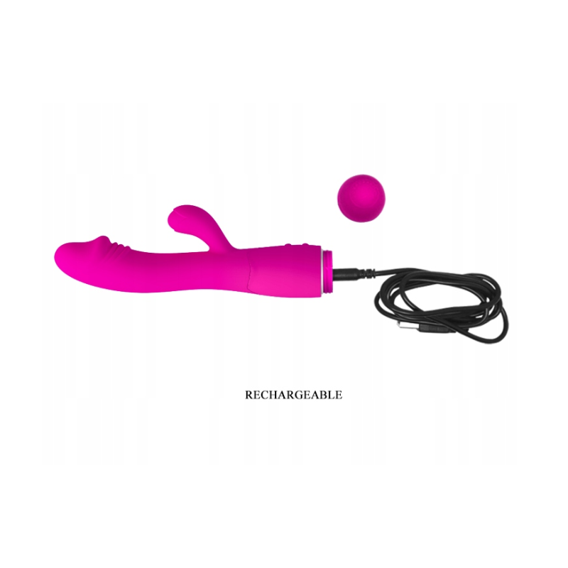 Pretty Love Rabbit Vibrator Pretty Love Snappy Fuchsia Rabbit