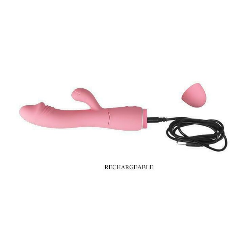 Rabbit Vibrator Pretty Love Snappy Pink Pretty Love Rabbit Vibrator Pretty Love Snappy Pink Rabbit