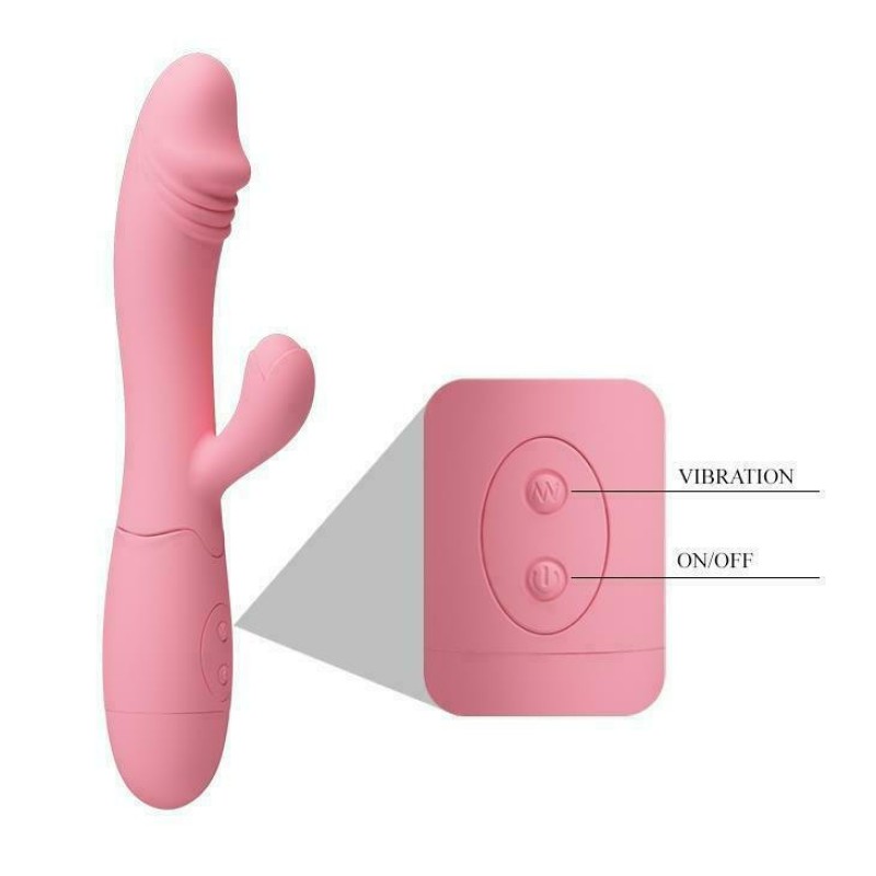 Rabbit Vibrator Pretty Love Snappy Pink Pretty Love Rabbit Vibrator Pretty Love Snappy Pink Rabbit
