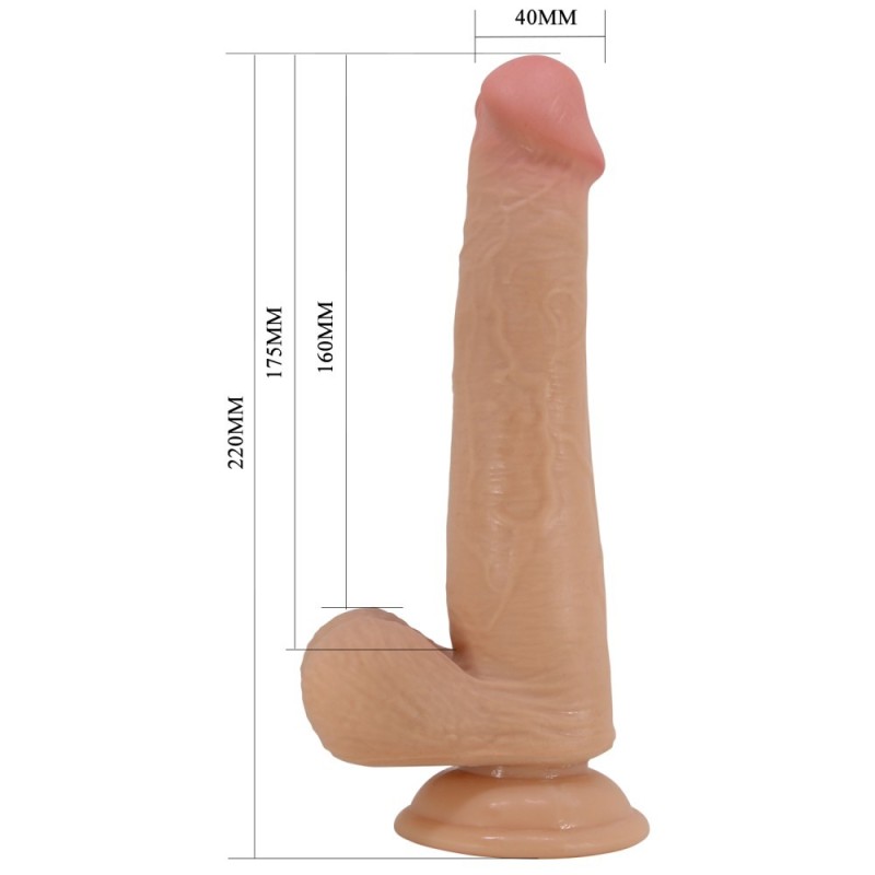 Ρεαλιστικό Dildo Pretty Love Tallen 22cm Μπεζ Pretty Love Ρεαλιστικό Dildo Pretty Love Tallen 22cm Μπεζ Ρεαλιστικά