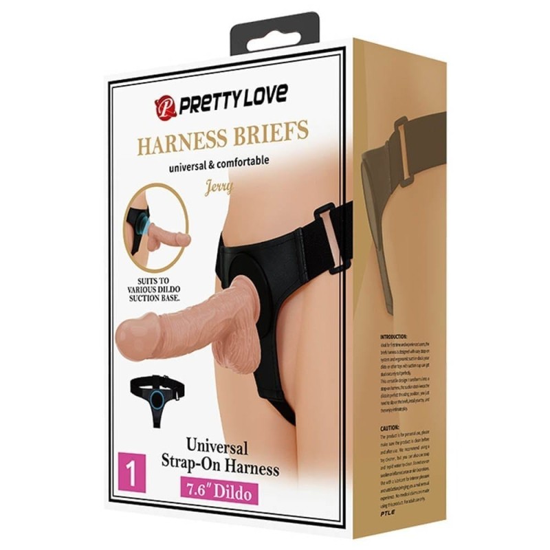 Strap-On Pretty Love Jerry Μπεζ Pretty Love Strap-On Pretty Love Jerry Μπεζ Γυναικεία Strap-On