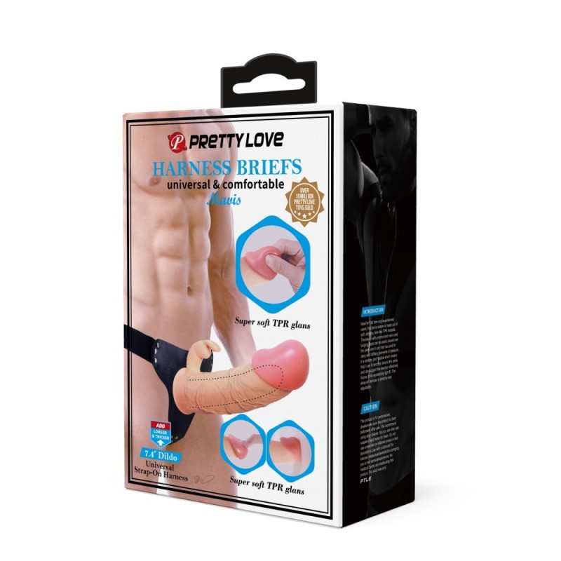 Strap-On Pretty Love Mavis Μπεζ Pretty Love Strap-On Pretty Love Mavis Μπεζ Γυναικεία Strap-On