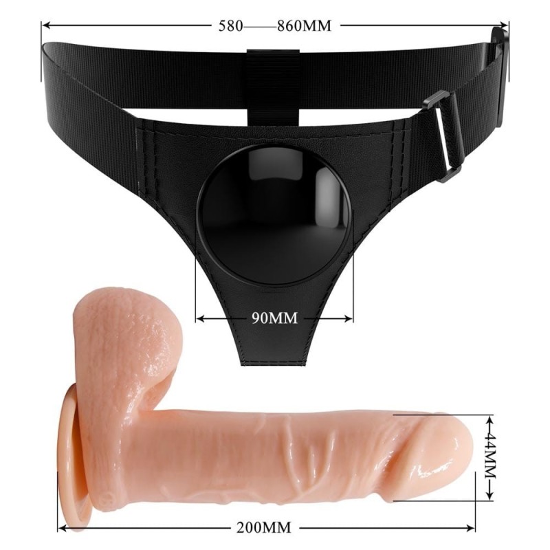 Pretty Love Strap-On Pretty Love Tom Nude Womens Strap-On