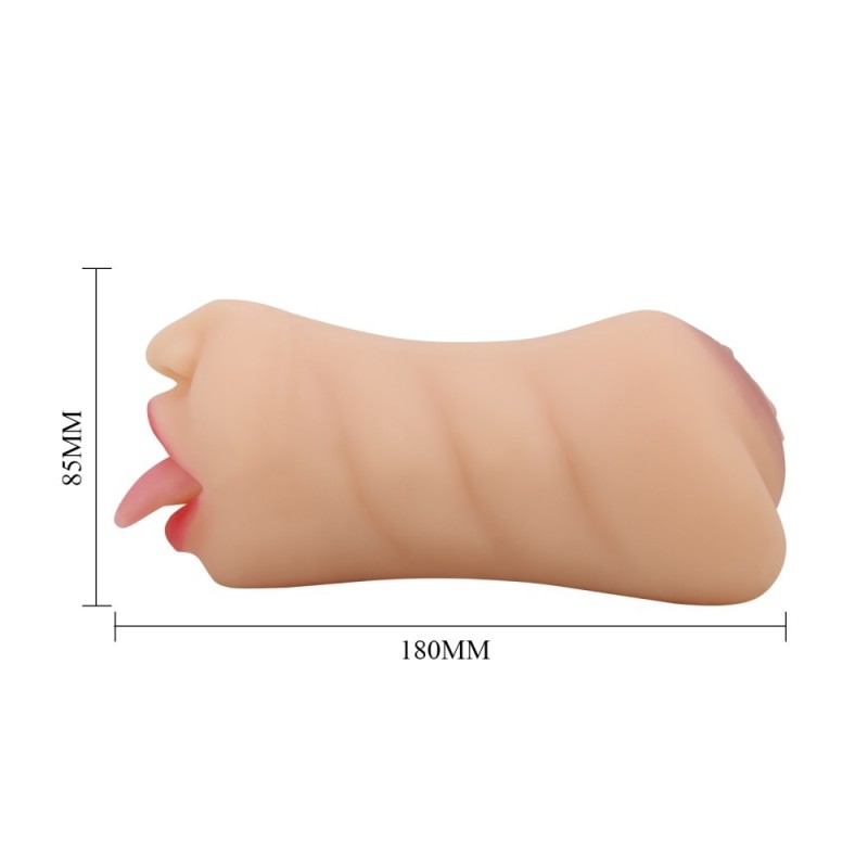 Stroker 2in1 Crazy Bull Sarah Mouth & Vagina Nude Pretty Love Stroker 2in1 Crazy Bull Sarah Mouth & Vagina Nude With vagina opening