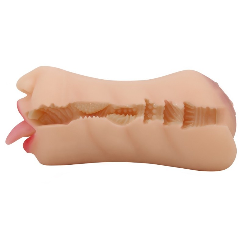 Stroker 2in1 Crazy Bull Sarah Mouth & Vagina Nude Pretty Love Stroker 2in1 Crazy Bull Sarah Mouth & Vagina Nude With vagina opening