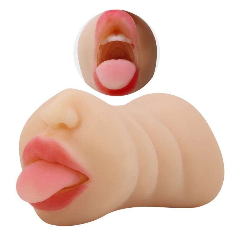 Stroker 2in1 Crazy Bull Sarah Mouth & Vagina Nude Pretty Love Stroker 2in1 Crazy Bull Sarah Mouth & Vagina Nude With vagina opening