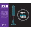 Blush Ρεαλιστικό Dildo Blush Lock On Hexanite 19cm Μπεζ Ρεαλιστικά