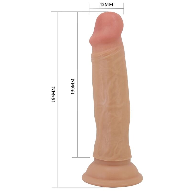 Pretty Love Realistic Dildo Pretty Love Quentin 18cm Nude Realistic