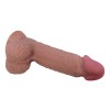 Pretty Love Realistic Dildo Pretty Love Sliding Skin 20cm Brown Realistic