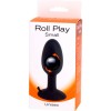 Seven Creations Butt Plug Seven Creations Roll Play Small Black Non-Vibrating butt plugs