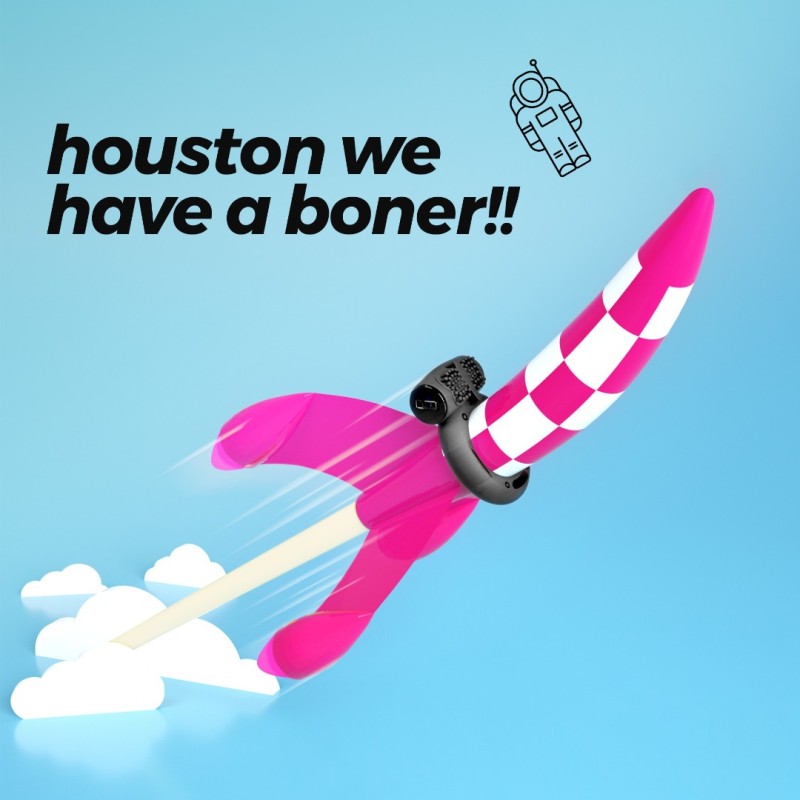 Cock Ring Crushious Booster Black