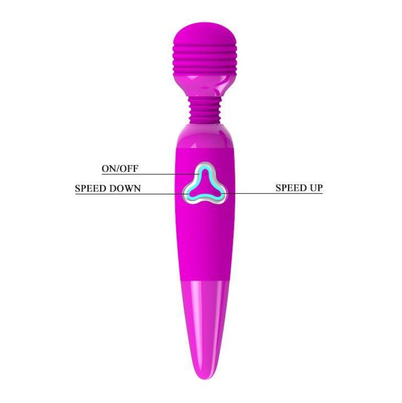 Wand Vibrator Pretty Love Body Wand Purple