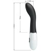 G-Spot Vibrator Pretty Love Bishop Black