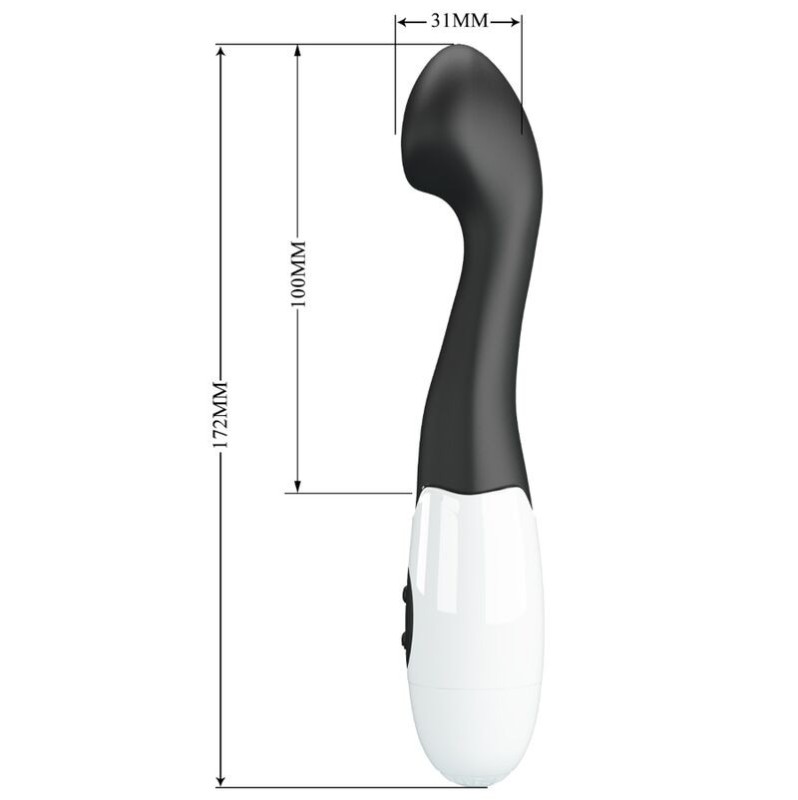 G-Spot Vibrator Pretty Love Charles Black