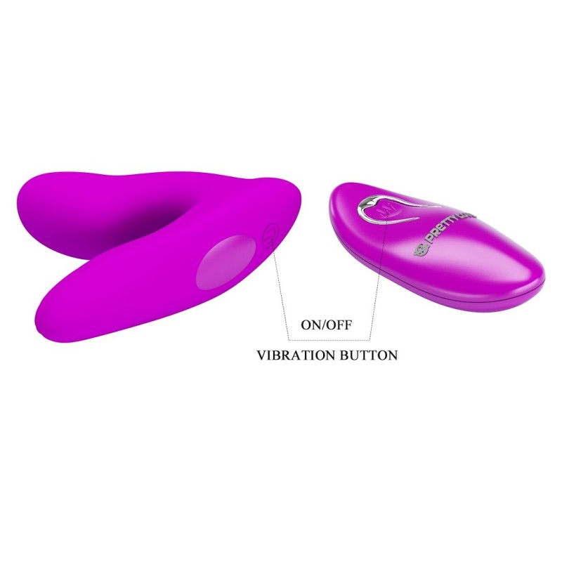 Clit & G-Spot Vibrator Pretty Love Melvin Purple