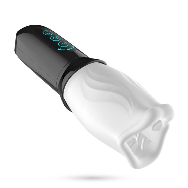 Rotationg Cup Stroker Crushious Fellatrix White