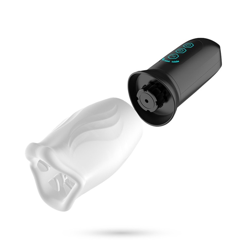 Rotationg Cup Stroker Crushious Fellatrix White