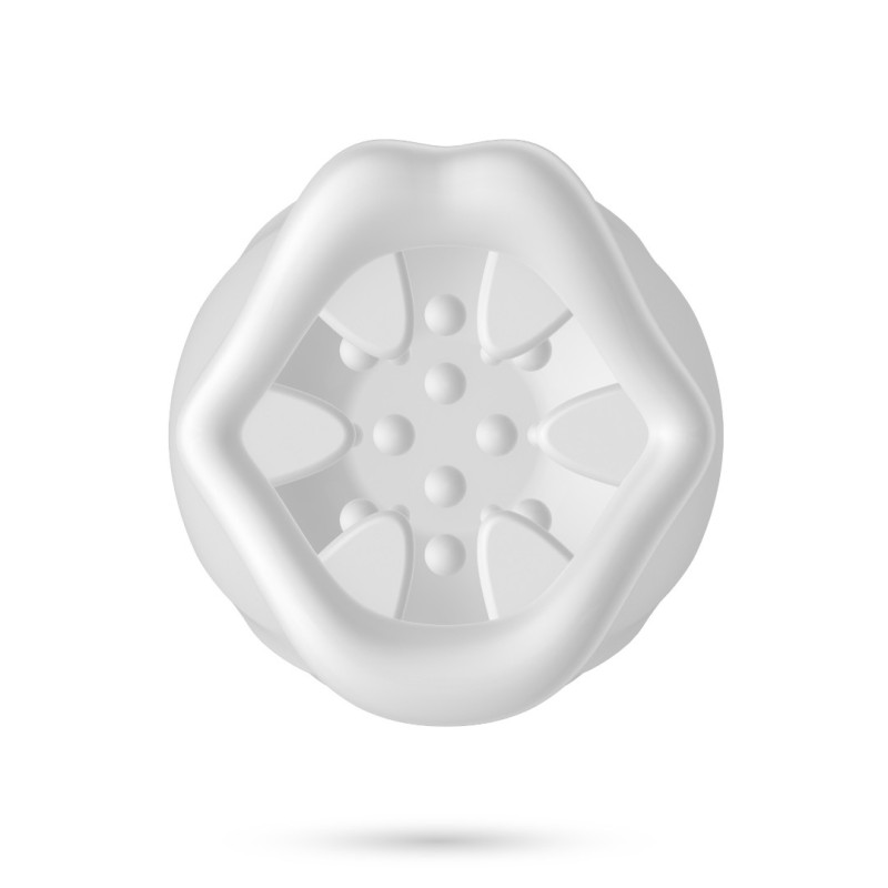Rotationg Cup Stroker Crushious Fellatrix White