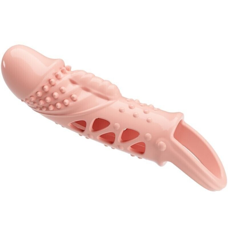 Vibrating Penis Sleeve Pretty Love Cecilia Nude