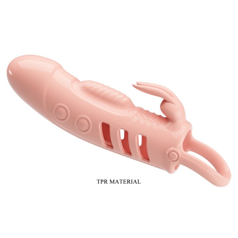 Vibrating Penis Sleeve Pretty Love Sloane Nude