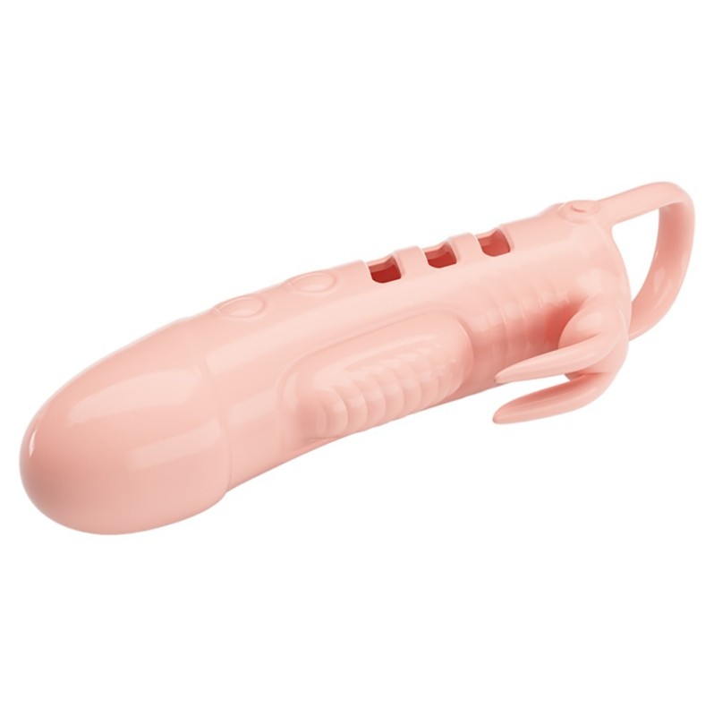 Vibrating Penis Sleeve Pretty Love Sloane Nude