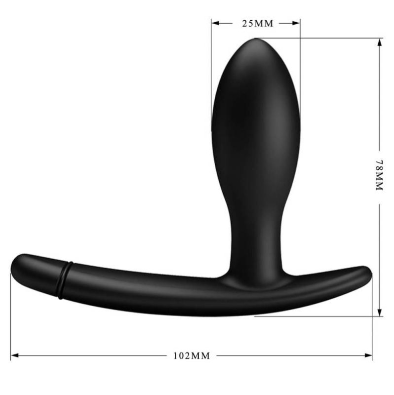 Butt Plug Pretty Love Inflatable Drake Black