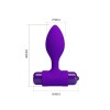 Vibrating Butt Plug Pretty Love Vibra Purple Vibrating Butt Plug Pretty Love Vibra Purple