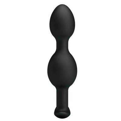 Butt Plug Pretty Love Heavy Balls Large Black Butt Plug Pretty Love Heavy Balls Large Black