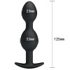 Butt Plug Pretty Love Heavy Balls Large Black Butt Plug Pretty Love Heavy Balls Large Black