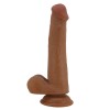 Realistic Dildo Pretty Love Tallen 22cm Brown Realistic Dildo Pretty Love Tallen 22cm Brown