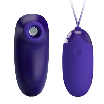 Vibrating Egg and Clit Vibrator Pretty Love Orthus-Youth Purple Vibrating Egg and Clit Vibrator Pretty Love Orthus-Youth Purple