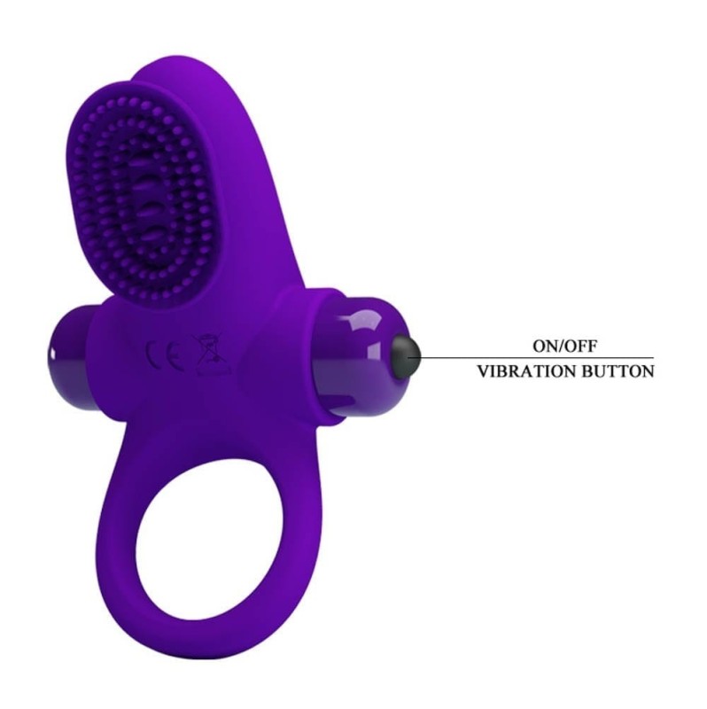 Cock Ring Pretty Love Penis Ring 2 Purple