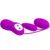 Double Vibrating Egg Pretty Love Irma Purple