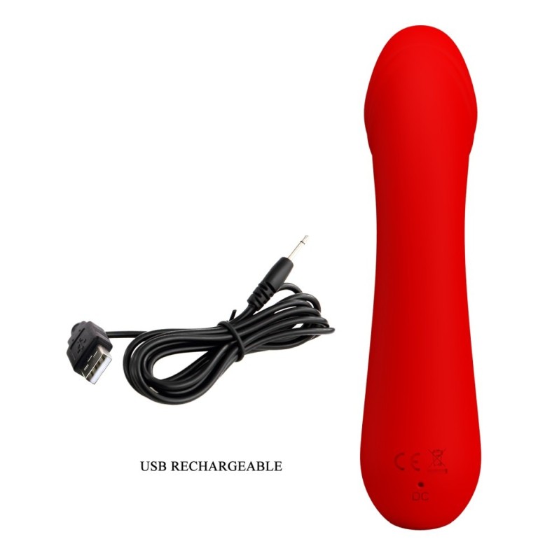 G-Spot Vibrator Pretty Love Cetus Red