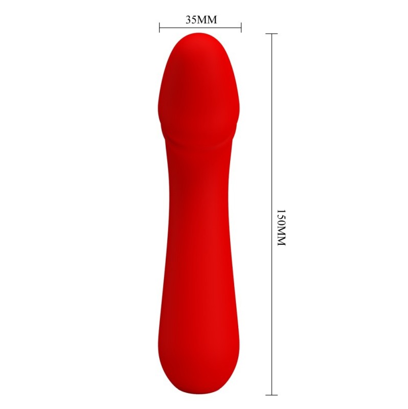 G-Spot Vibrator Pretty Love Cetus Red