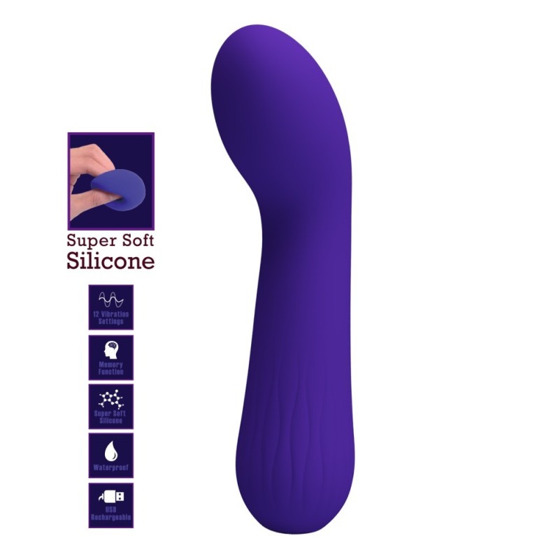 G-Spot Vibrator Pretty Love Faun Purple