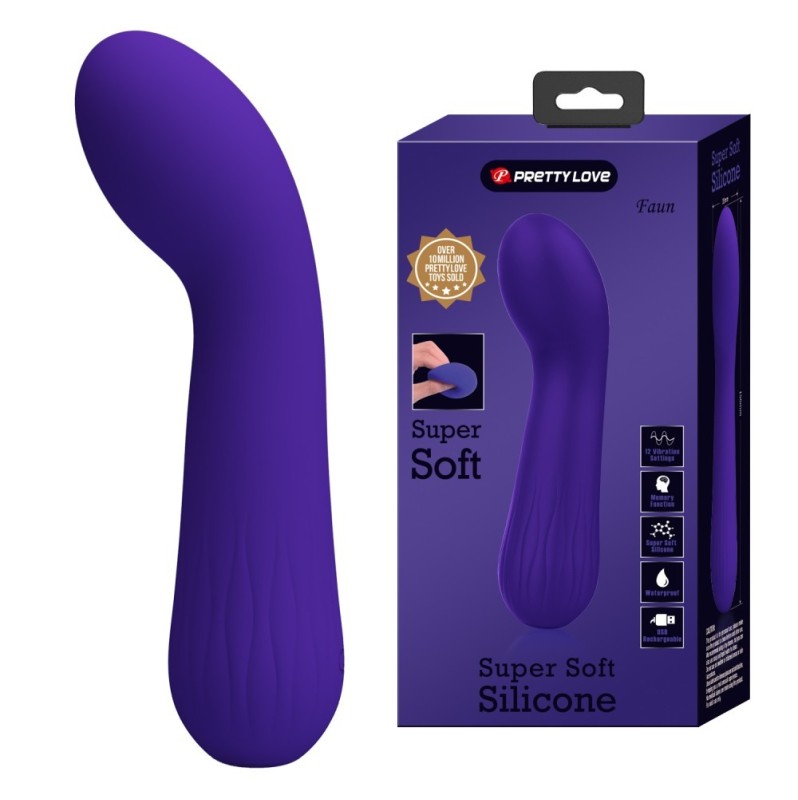 G-Spot Vibrator Pretty Love Faun Purple