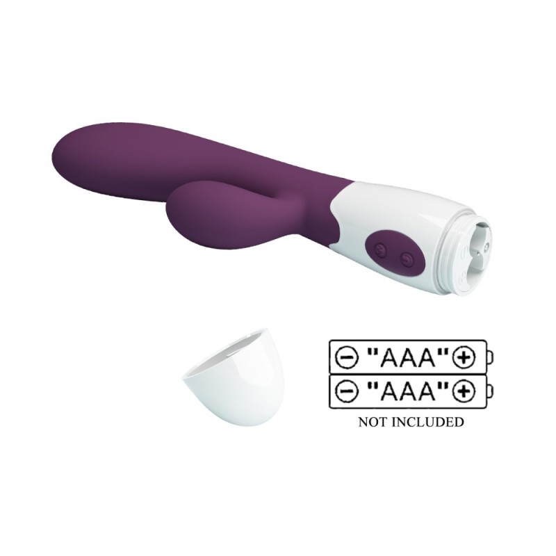 Rabbit Vibrator Pretty Love Alvis Dark Purple