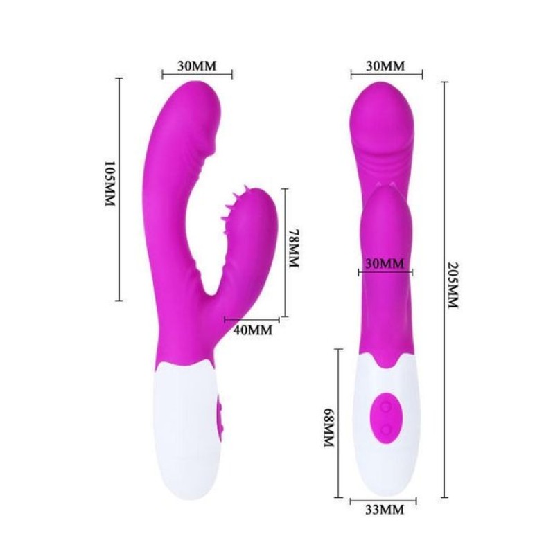 Rabbit Vibrator Pretty Love Andre Purple