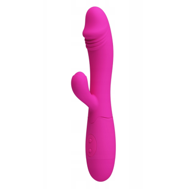 Rabbit Vibrator Pretty Love Snappy Fuchsia Rabbit Vibrator Pretty Love Snappy Fuchsia