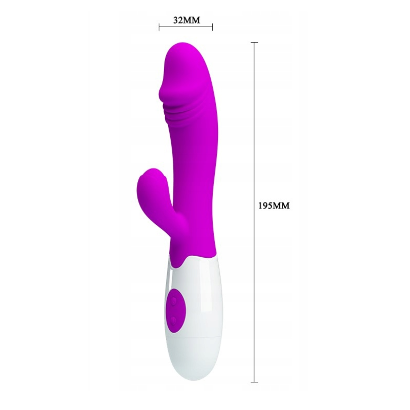 Rabbit Vibrator Pretty Love Snappy Purple Rabbit Vibrator Pretty Love Snappy Purple