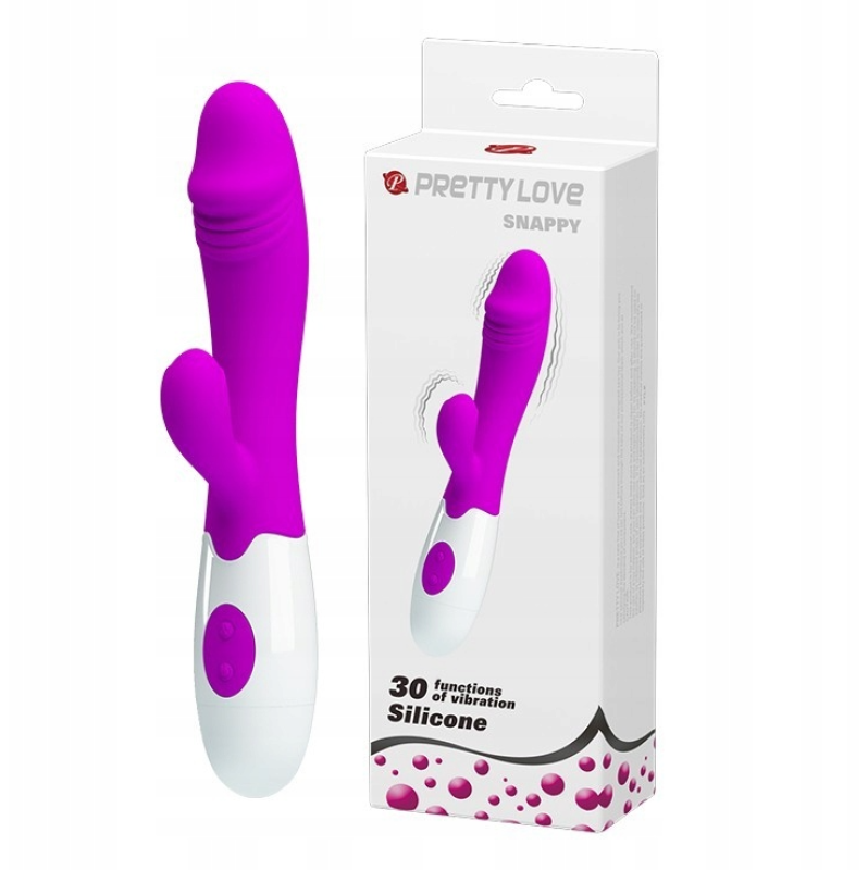 Rabbit Vibrator Pretty Love Snappy Purple