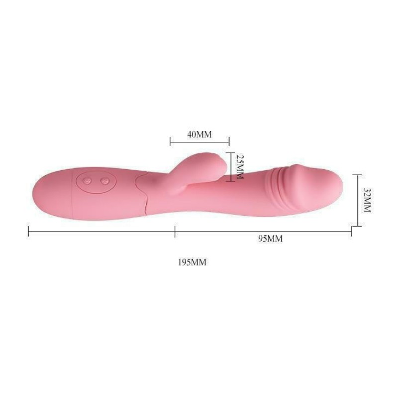 Rabbit Vibrator Pretty Love Snappy Pink