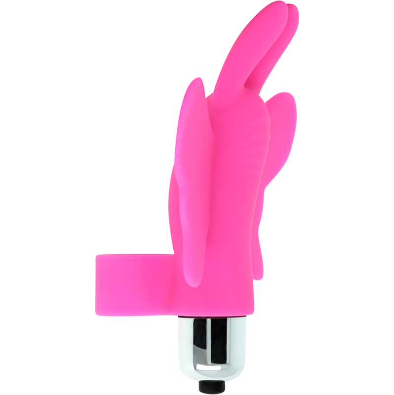 Finger Vibrator Ohmama Stimulating Butterfly Pink