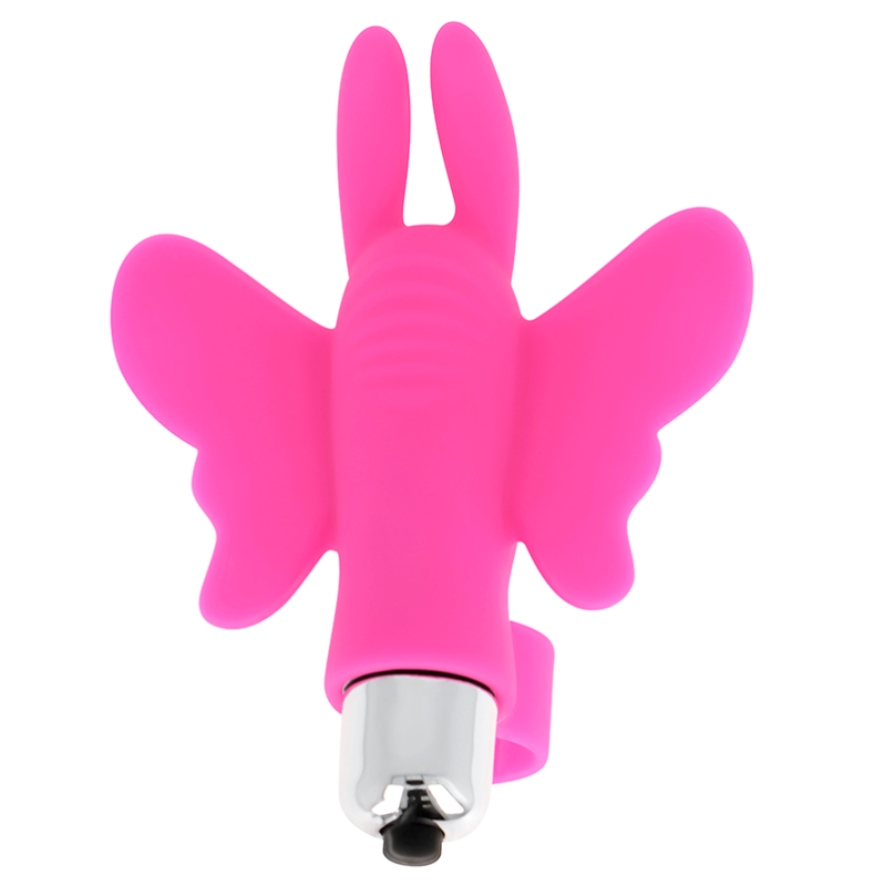 Finger Vibrator Ohmama Stimulating Butterfly Pink